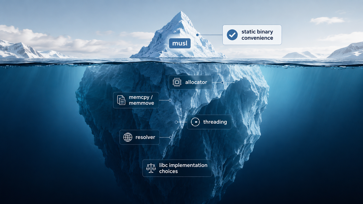 Don't use musl if you care about performance