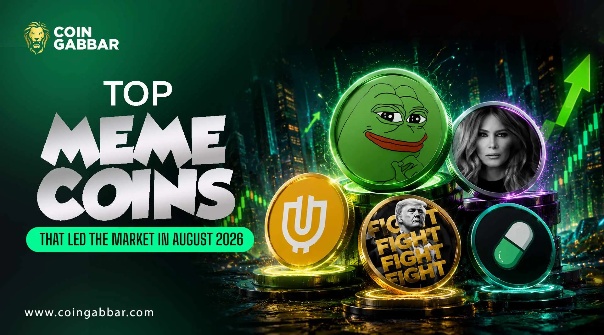 Top Meme Coins That Ruled the Crypto Market in August 2026