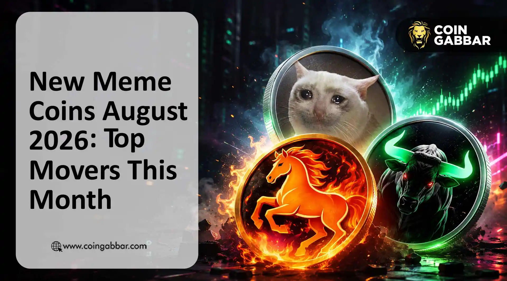 New Meme Coins August 2026: Top Picks With Strong Monthly Gains